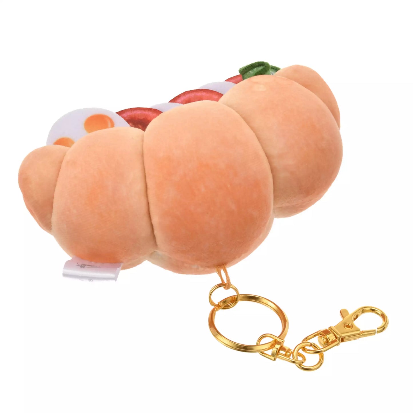 "Pre-Order" JDS/SHDR - Mickey Plush Keychain Croissant Sandwich, MICKEY'S BAKERY