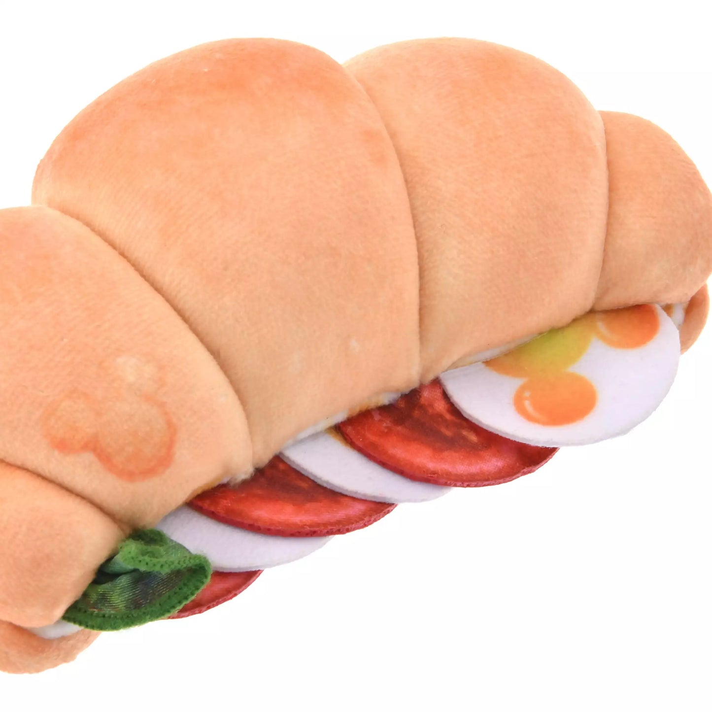 "Pre-Order" JDS/SHDR - Mickey Plush Keychain Croissant Sandwich, MICKEY'S BAKERY