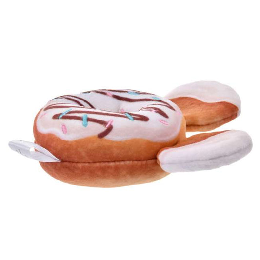 "Pre-Order" JDS - Mickey Mouse Plush Keychain White Donut, MICKEY'S BAKERY