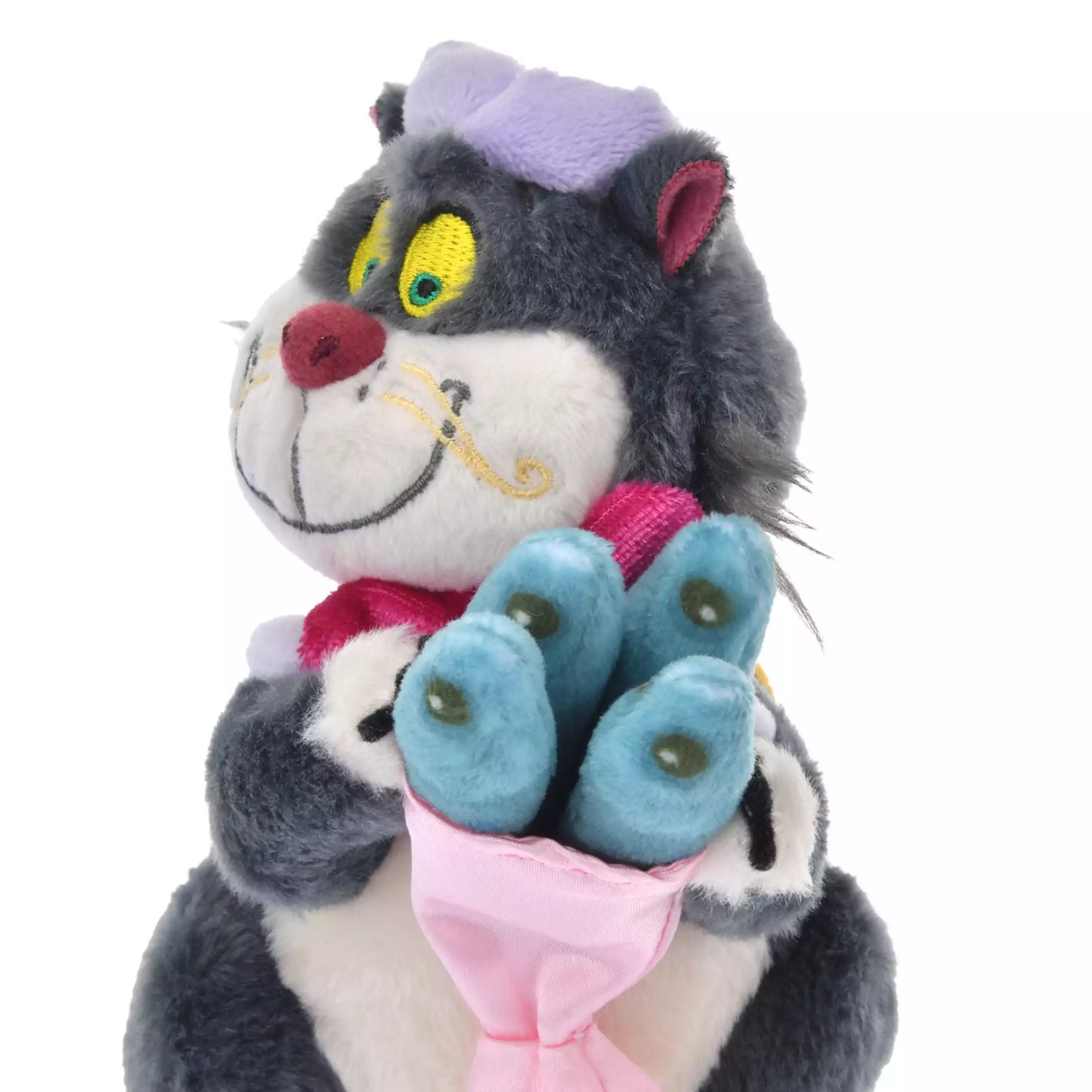 “Pre-Order” HKDL/JDS - Lucifer Plush Keychain Cinderella II Dreams Come True, WISHING YOU A LOVELY DAY