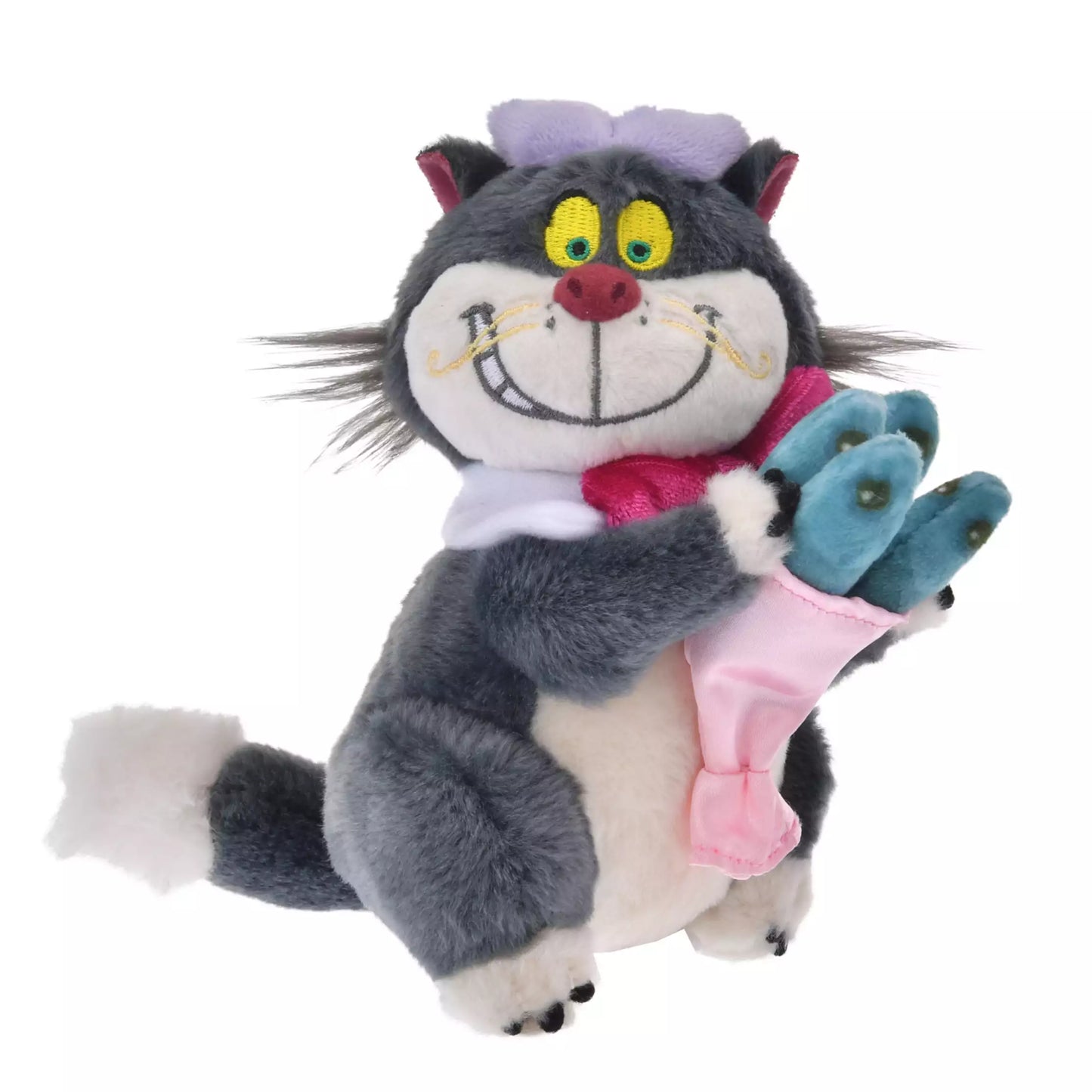 “Pre-Order” HKDL/JDS - Lucifer Plush Keychain Cinderella II Dreams Come True, WISHING YOU A LOVELY DAY