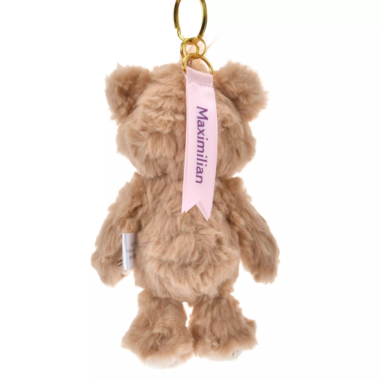 “Pre-Order” JDS/HKDL - Max's Teddy Bear Plush Keychain, GOOFY BIRTHDAY