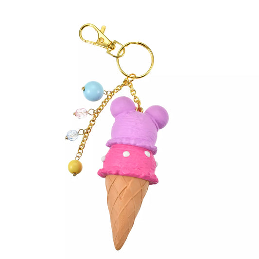 "Pre-Order" JDS - Minnie Mouse Keychain Ice Cream, Key Chain Fes
