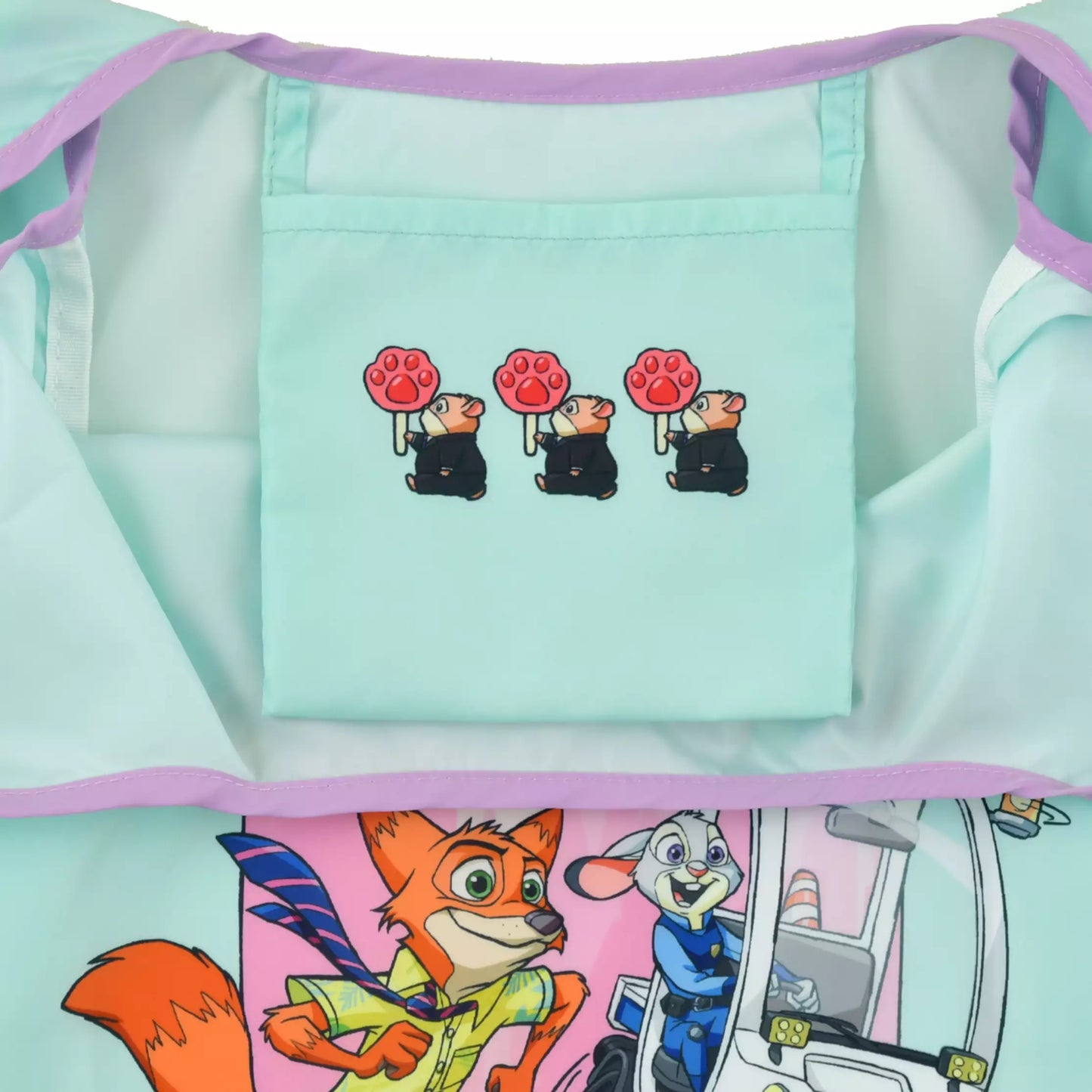 "Pre-Order" JDS - Judy Hopps & Nick Wilde, Lemming Businessman Shopping Bag/Eco Bag Embroidery Bag, ZOOTOPIA COMIC STYLE