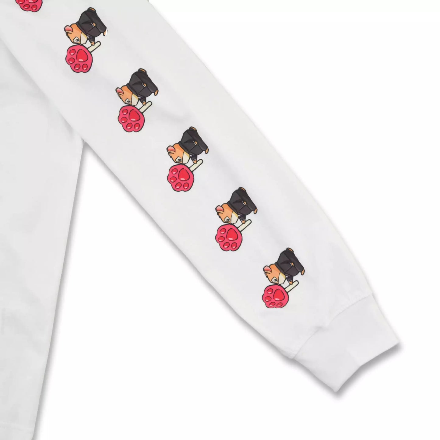 "Pre-Order" JDS - Zootopia Comic Style Long Sleeve T-Shirt, White, XL for Adults