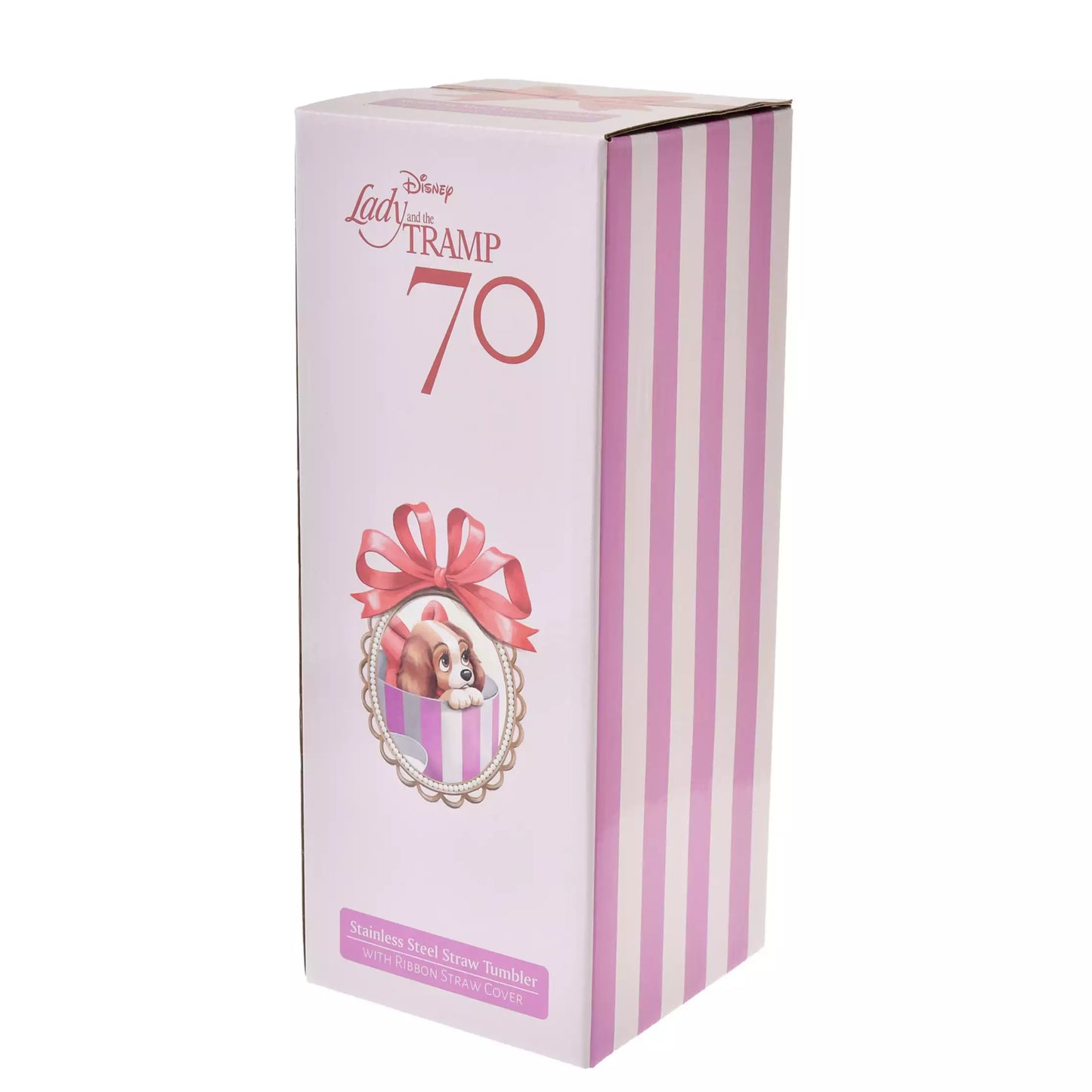 "Pre-Order" JDS - Lady Tumbler Stainless Steel, LADY AND THE TRAMP 70TH