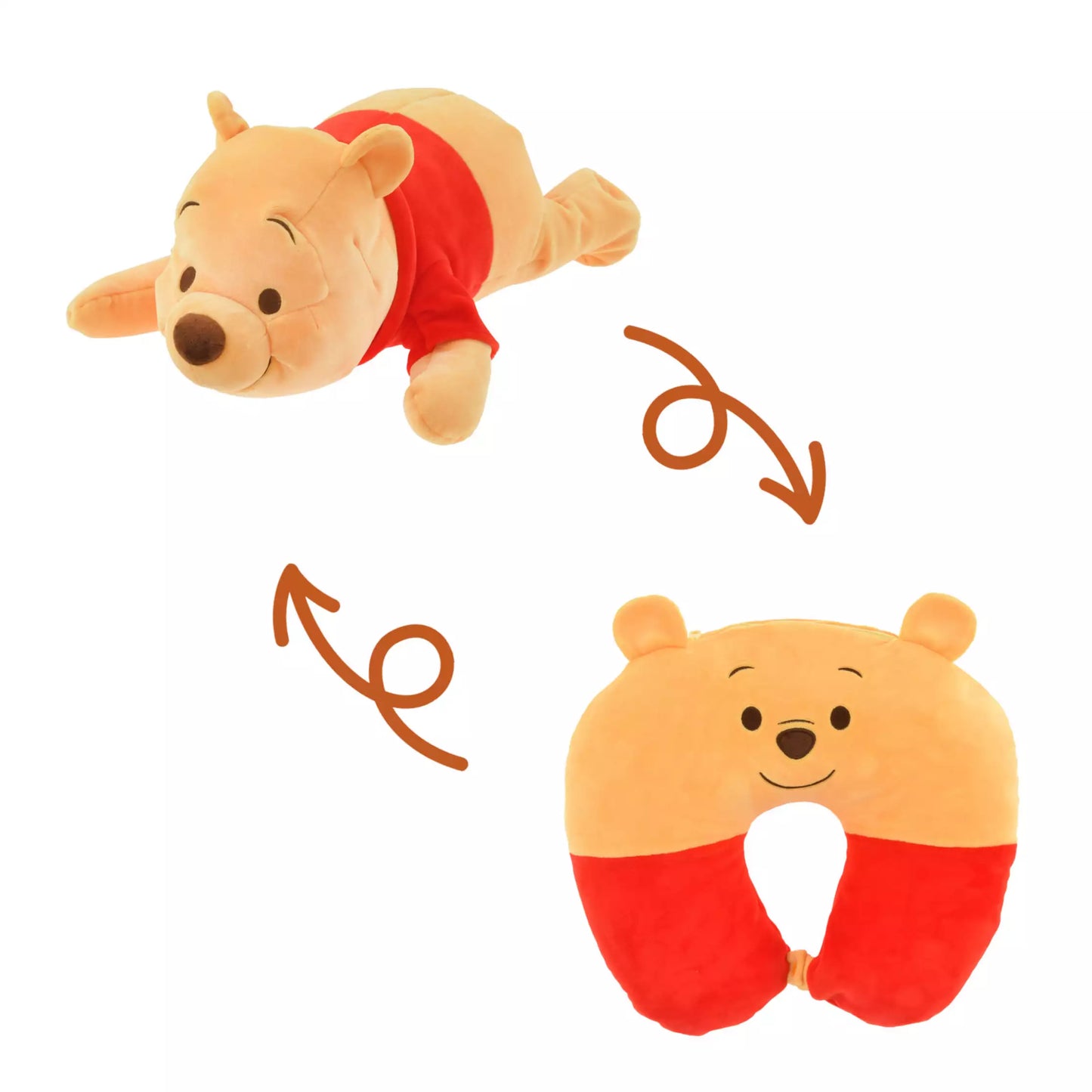 "Pre-Order" JDS - Winnie the Pooh Neck Pillow, 2WAY Sleep