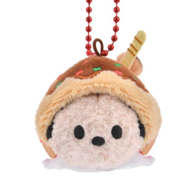 "Pre-Order" JDS - Tsum Tsum Mickey Plush Keychain, Japanese Food TSUM TSUM