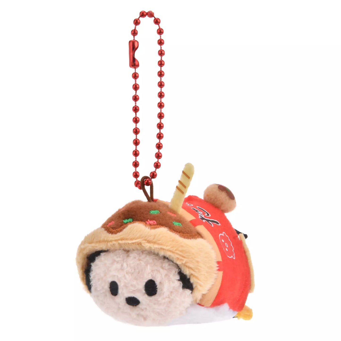 "Pre-Order" JDS - Tsum Tsum Mickey Plush Keychain, Japanese Food TSUM TSUM
