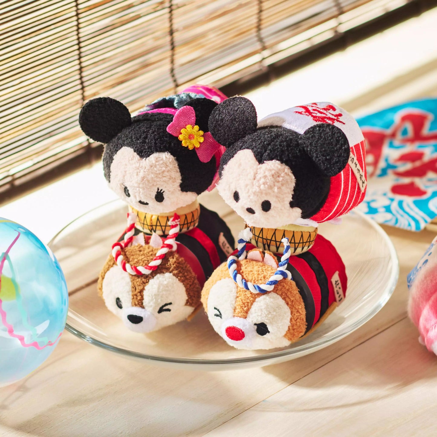 "Pre-Order" JDS - Tsum Tsum Plush Toy Mickey Mini (S), Japanese Matsuri TSUM TSUM