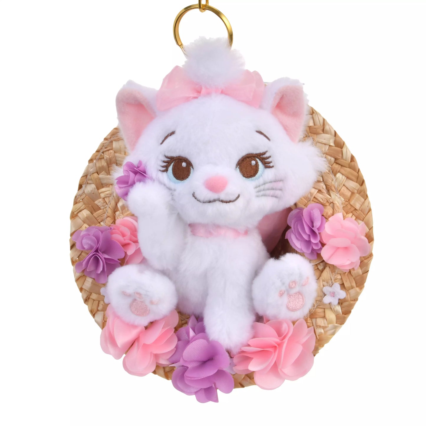 "Pre-Order" JDS - Marie The Fashionable Cat Plush Keychain, Summer Style