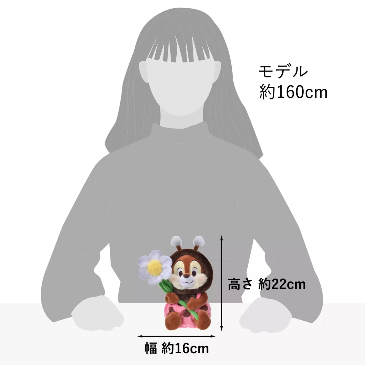 "Pre-Order" JDS/SHDS - Chip Plush Toy, Flower Garden 2025