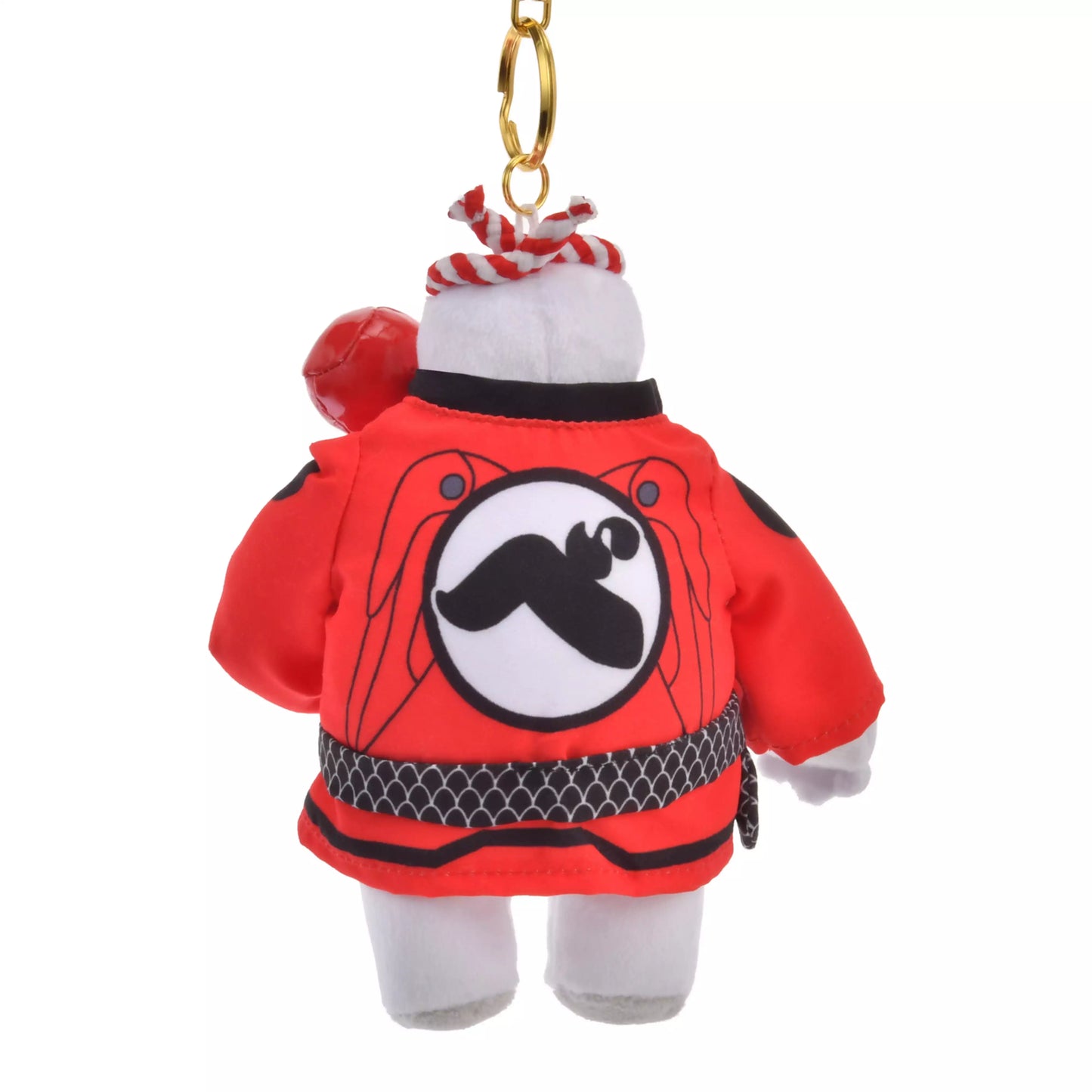 "Pre-Order" JDS - Baymax Big Hero 6 Plush Keychain Katakana Happi, Japanese Matsuri