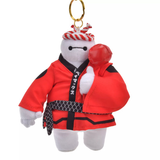 "Pre-Order" JDS - Baymax Big Hero 6 Plush Keychain Katakana Happi, Japanese Matsuri