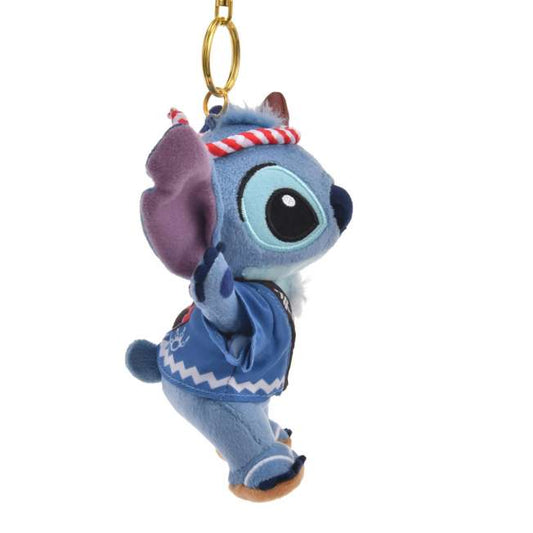"Pre-Order" JDS - Stitch Plush Keychain Katakana Happi, Japanese Matsuri