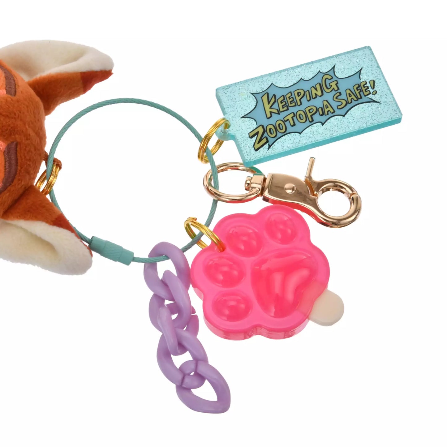 "Pre-Order" JDS - Elephant Finnick Plush Keychain, ZOOTOPIA COMIC STYLE