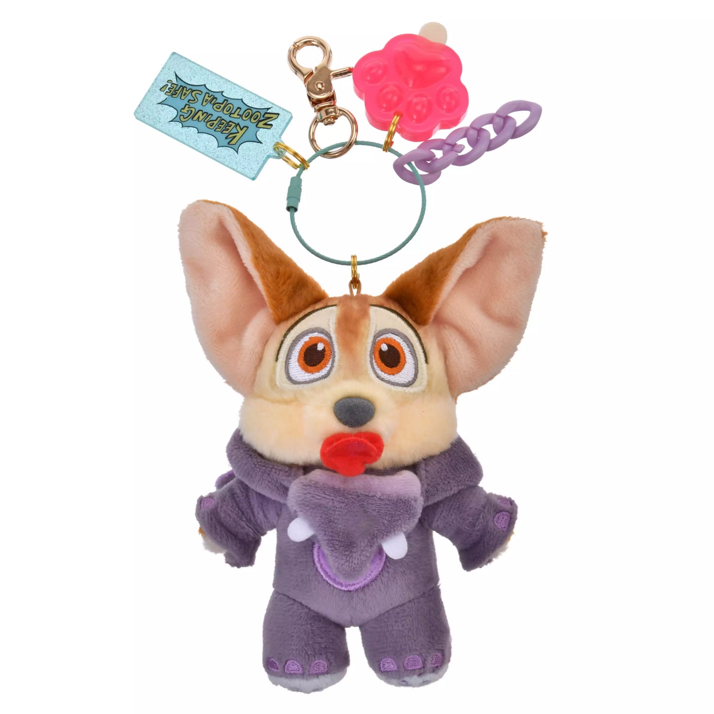 "Pre-Order" JDS - Elephant Finnick Plush Keychain, ZOOTOPIA COMIC STYLE