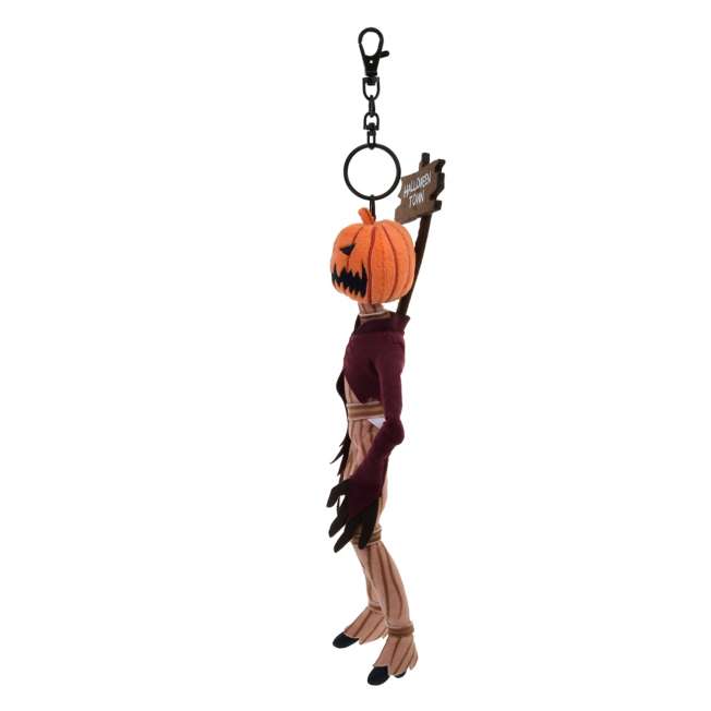 "Pre-Order" JDS - Jack Skellington Plush Keychain Pumpkin King TIM BURTON'S, THE NIGHTMARE BEFORE CHRISTMAS