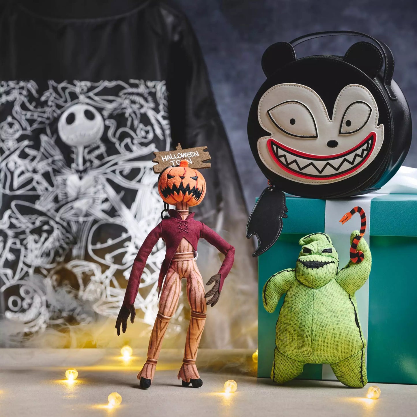 "Pre-Order" JDS - Jack Skellington Plush Keychain Pumpkin King TIM BURTON'S, THE NIGHTMARE BEFORE CHRISTMAS