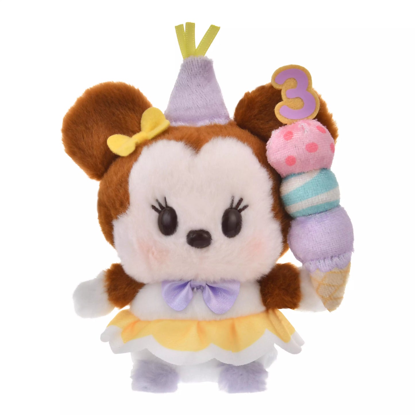 "Pre-Order" JDS - Minnie Mouse Plush Toy 3rd Anniversary Urupocha-chan