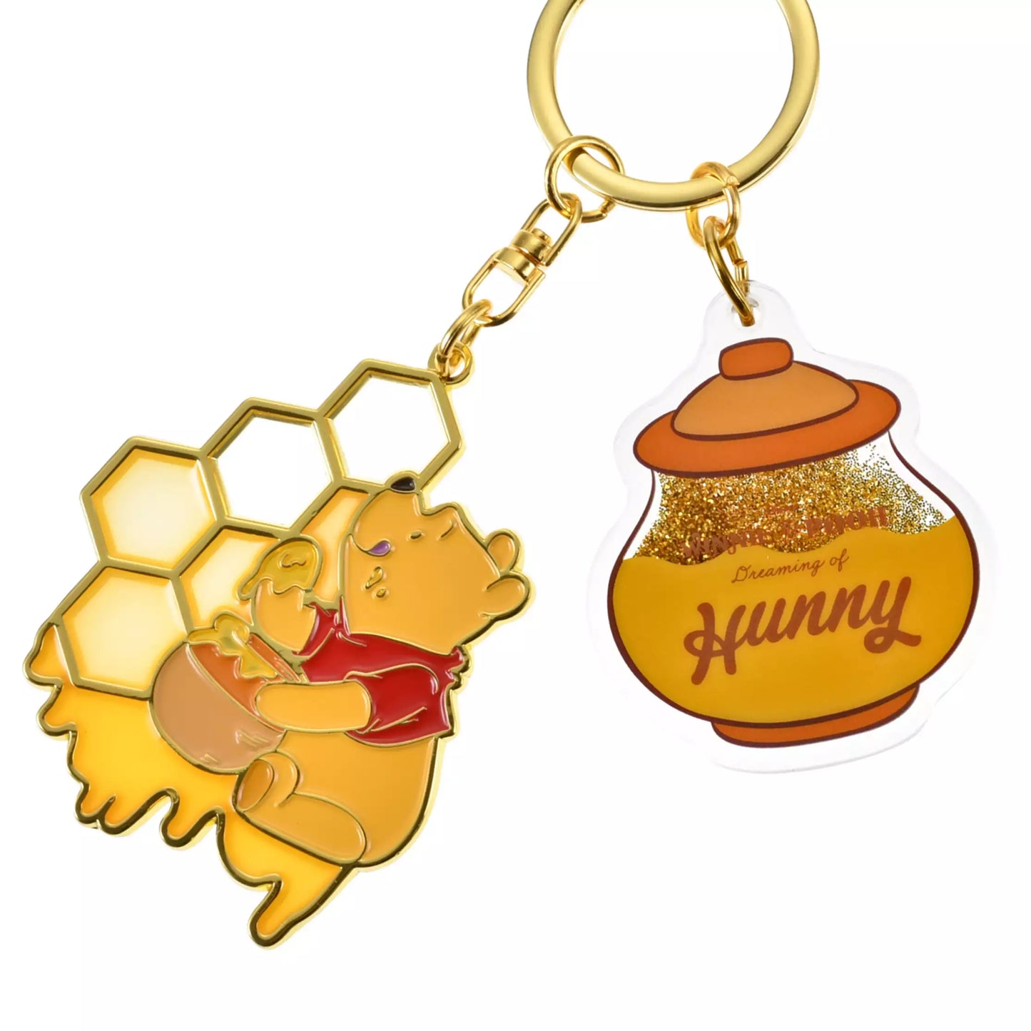 "Pre-Order" JDS - Winnie the Pooh Keychain Water-in, Honey Day 2025