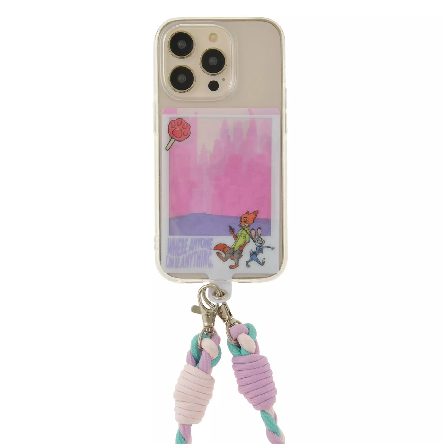 "Pre-Order" JDS - Judy Hopps & Nick Wilde Card Holder and Strap Set for Smartphones, ZOOTOPIA COMIC STYLE