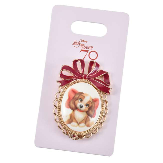 "Pre-Order" JDS - Lady Brooch, LADY AND THE TRAMP 70TH