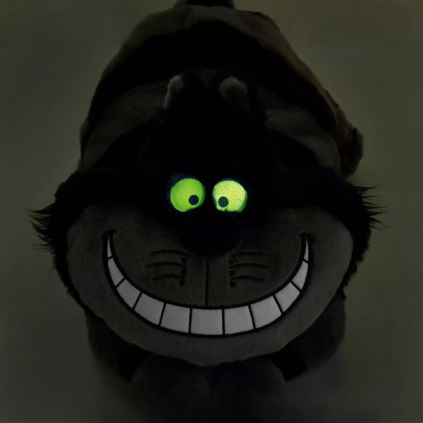 "Pre-Order" JDS - Cheshire Cat Hot Water Bottle, Glow-in-the-Dark Black