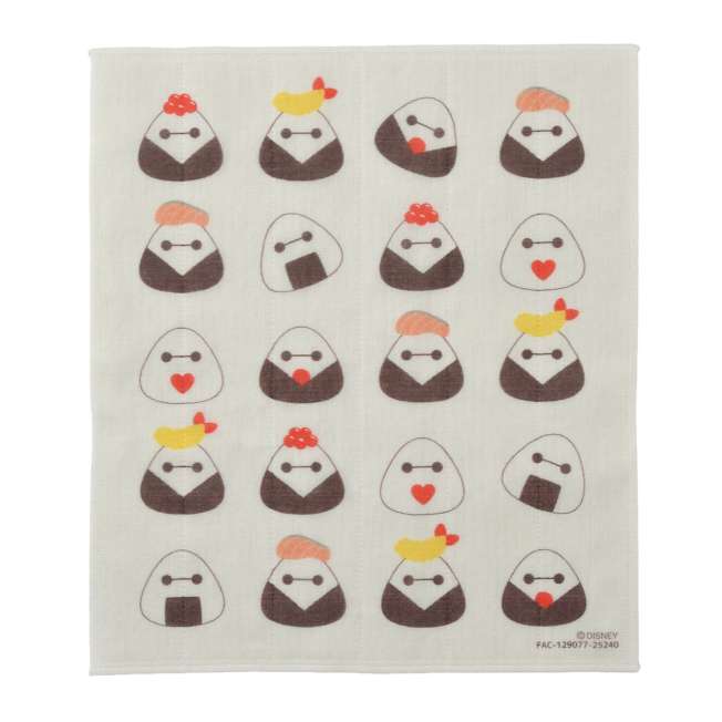 "Pre-Order" JDS - Baymax Rice Ball Dish Towel Vegetable, Kaya Fabric 2026