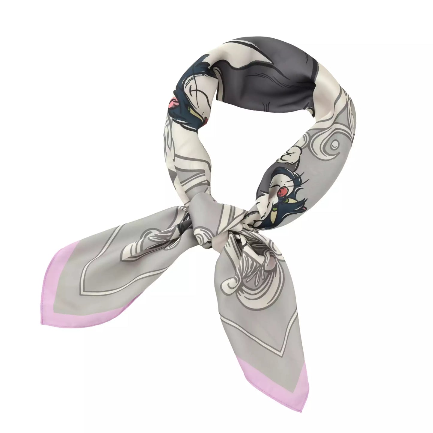 "Pre-Order" JDS - Lucifer, Jack & Gus Scarves, DISNEY CAT DAY 2026