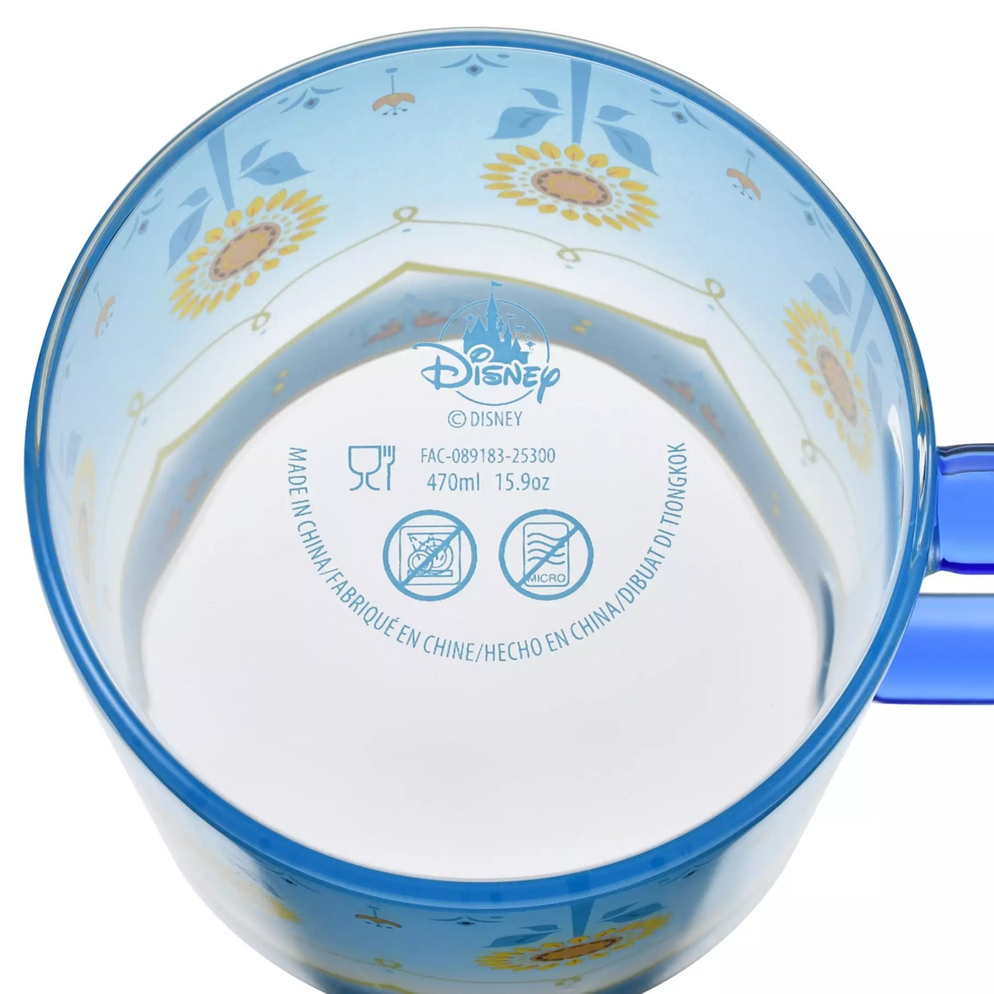 "Pre-Order" JDS - Anna Heat-Resistant Glass Mug, FROZEN FEVER 2026