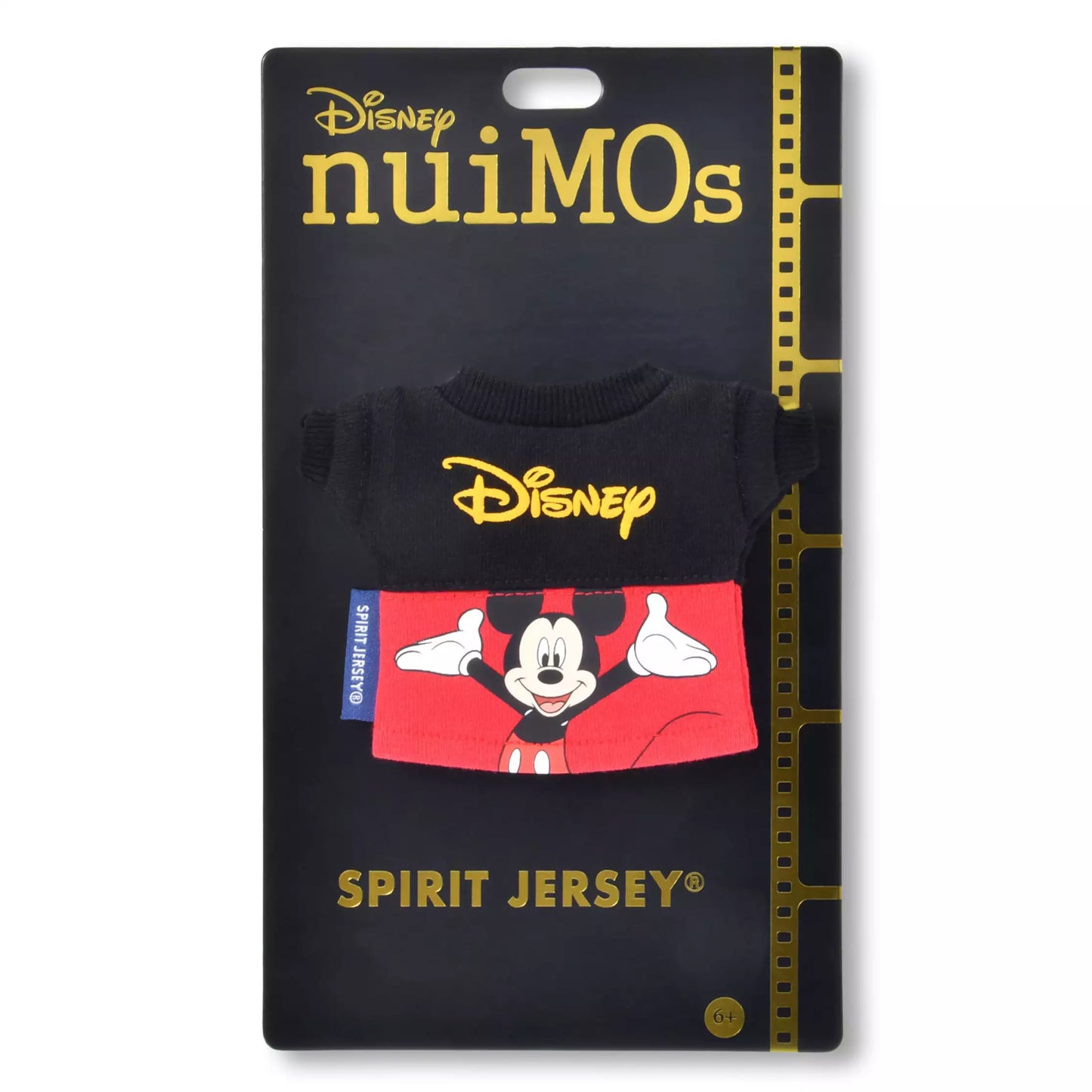 "Pre-Order" JDS - nuiMOs Plush Costume Spirit Jersey Long-Sleeve T-Shirt Mickey Mouse Disney Logo
