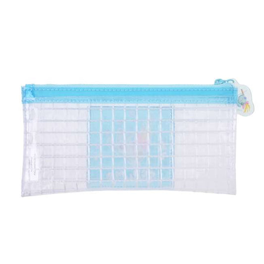 "Pre-Order" JDS - Scrump Clear Grid Pattern Pencil Case, Scrump Collection 2026