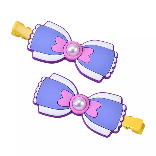 "Pre-Order" JDS - Daisy Pearl Ribbon Hair Clip Set, MAEGAMI Hair Zakka