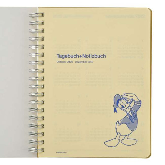 "Pre-Order" JDS - Donald and Friends Rollbahn Schedule Book, CALENDAR & ORGANIZER 2027