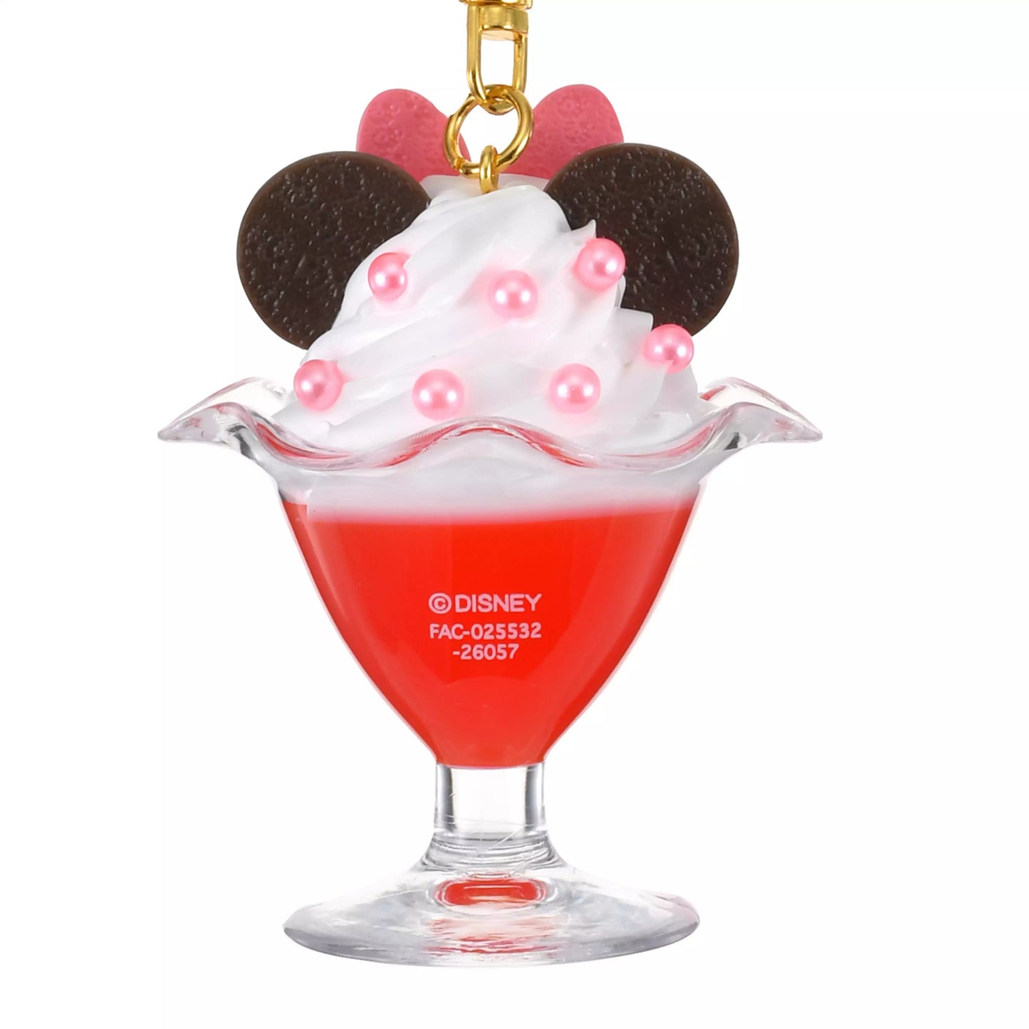 "Pre-Order" JDS - Minnie Mouse Keychain, Parfait Key Chain Fes 2026