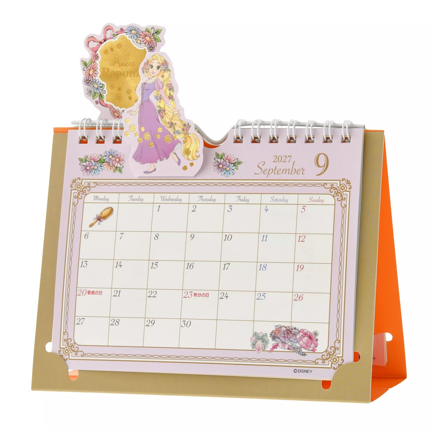 "Pre-Order" JDS - Disney Princess Desk Calendar, CALENDAR & ORGANIZER 2027