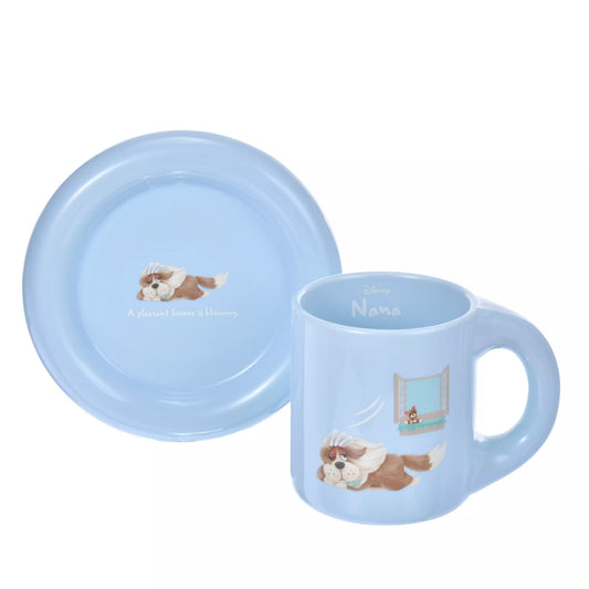 "Pre-Order" JDS - Nana Mug & Plate Set, DISNEY FLUFFY ANIMAL 2026