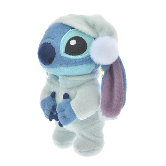 HKDL - Stitch Plush Keychain Pajama Style - Stitch in Pyjamas (Disney Stitch Day Collection)【Ready Stock】