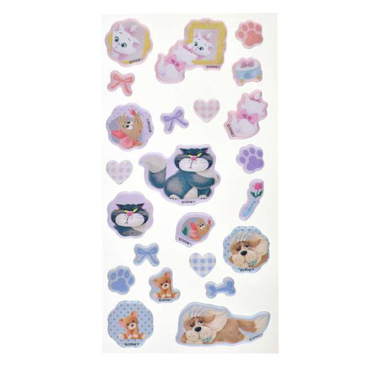 "Pre-Order" JDS - Disney Character Puffy Stickers, DISNEY FLUFFY ANIMAL 2026