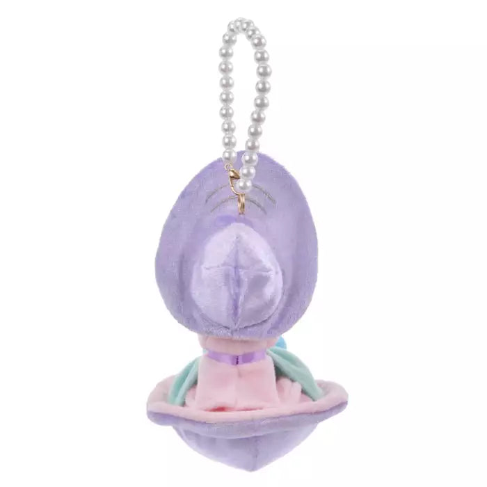 HKDL - Young Oyster Seashells Plush Keychain Pearl Chain (Young Oyster Collection - Alice in Wonderland)【Ready Stock】