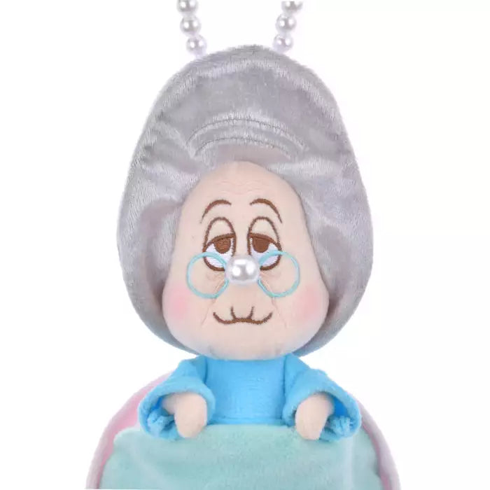 HKDL - Grandma Oyster Plush Keychain Pearl Chain (Young Oyster Collection - Alice in Wonderland)【Ready Stock】