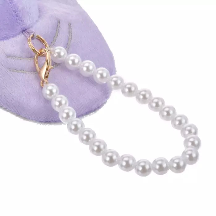 HKDL - Grandma Oyster Plush Keychain Pearl Chain (Young Oyster Collection - Alice in Wonderland)【Ready Stock】