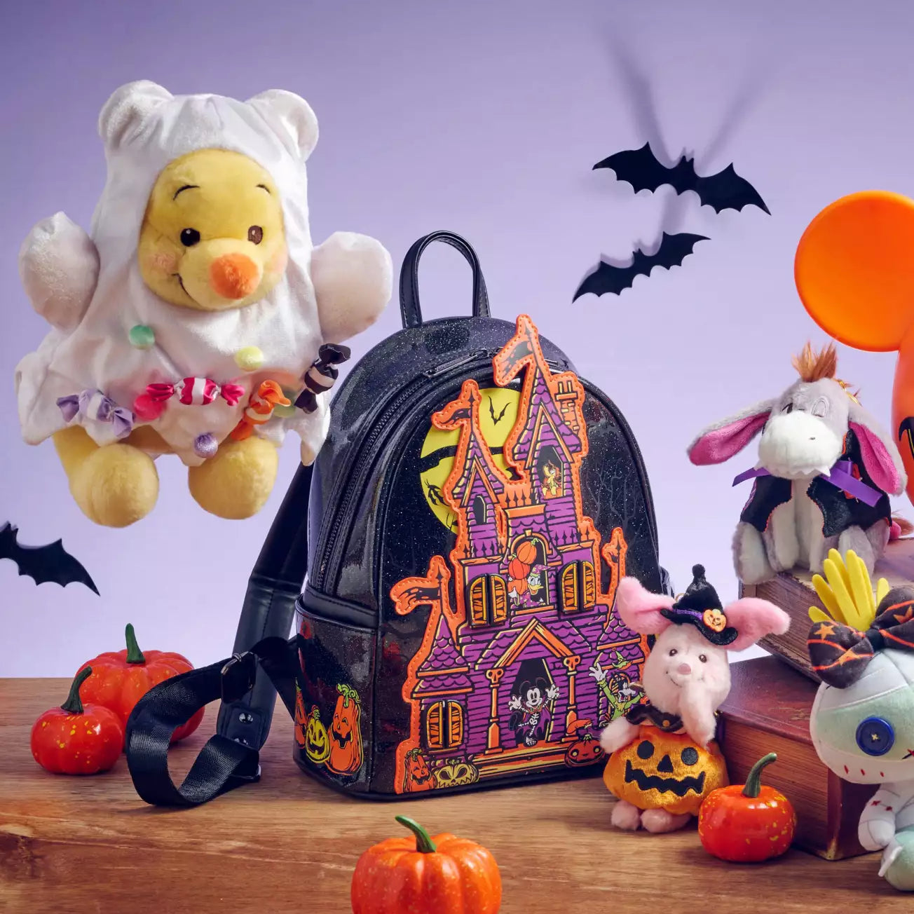 HKDL/JDS - Winnie the Pooh Ghost Dressed Plush Toy - Disney Halloween 2024【Ready Stock】
