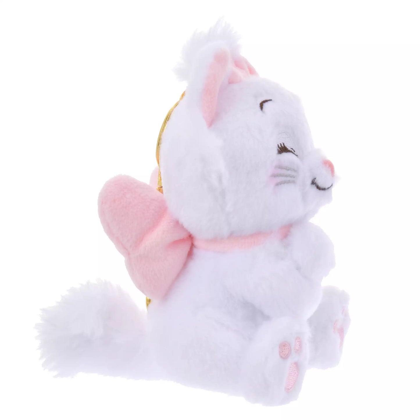 HKDL - Marie The Fashionable Cat Plush Keychain "Gyutto Cute Collection" 【Ready Stock】