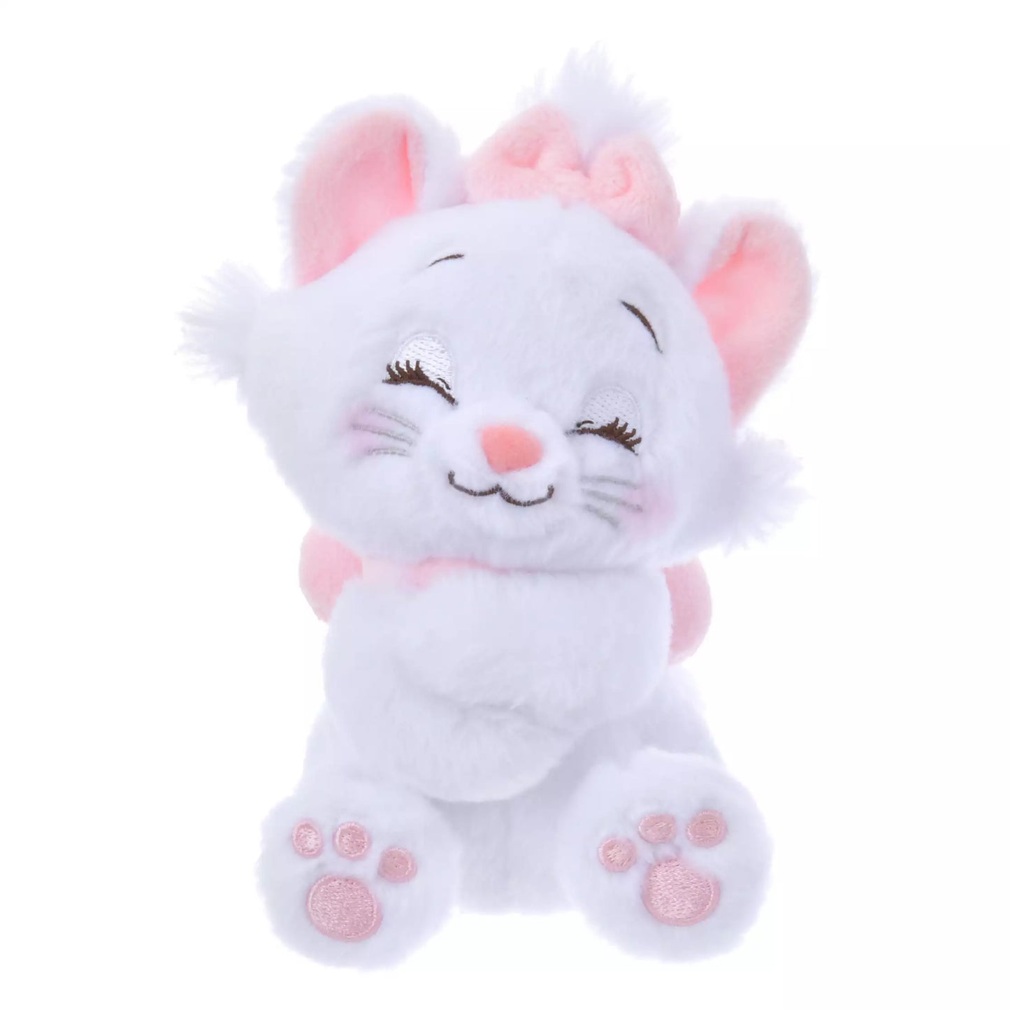 HKDL - Marie The Fashionable Cat Plush Keychain "Gyutto Cute Collection" 【Ready Stock】