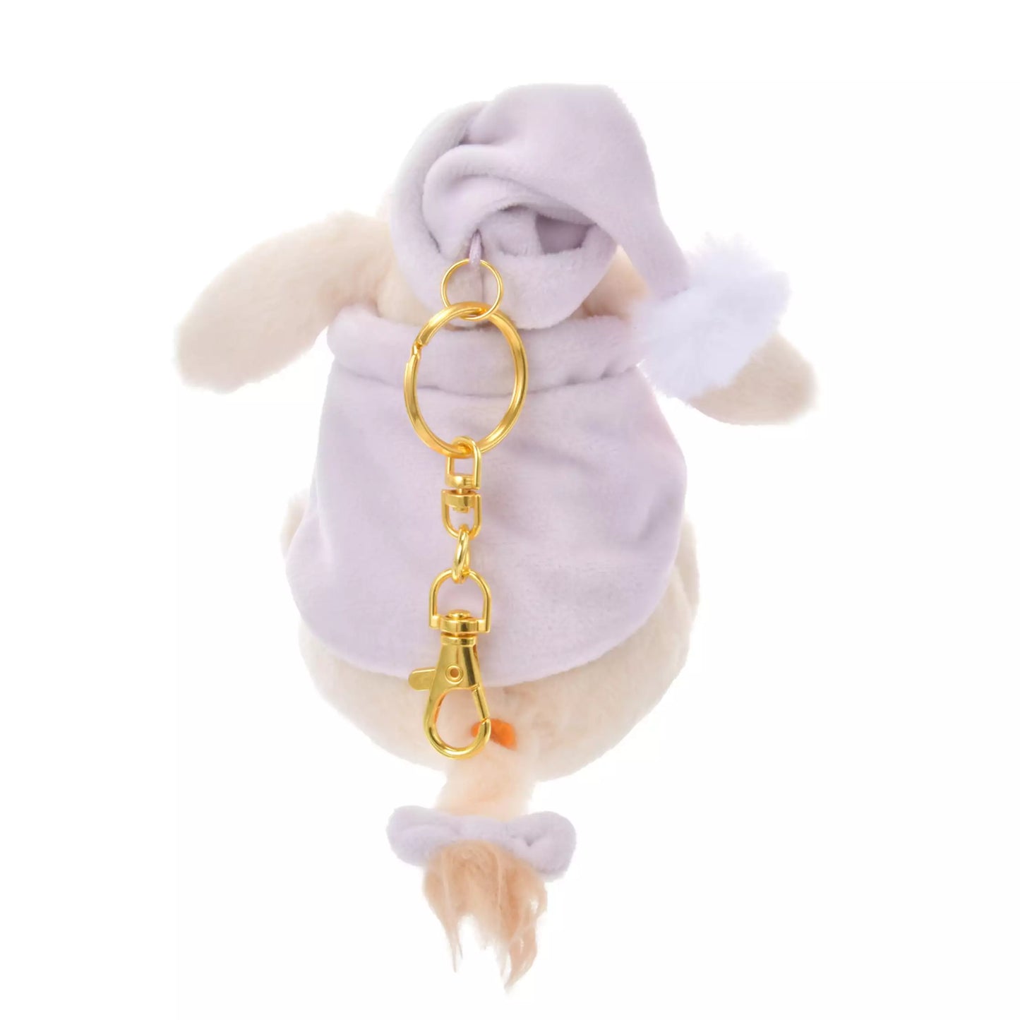 "Pre-Order" JDS - Eeyore Plush Keychain - Fruit Latte Color WHITE POOH, 2024 Winter Collection