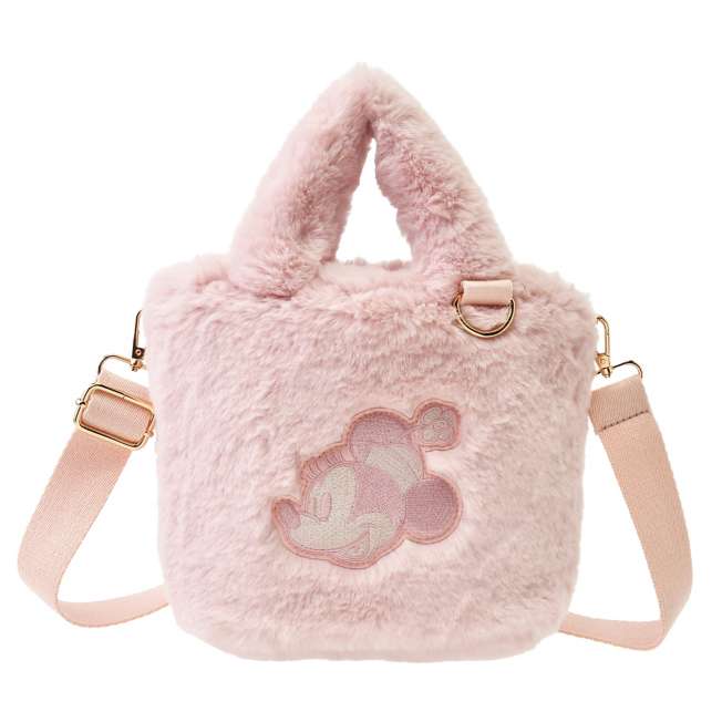 "Pre Order" HKDL - Minnie Mouse 2WAY Fur Tote