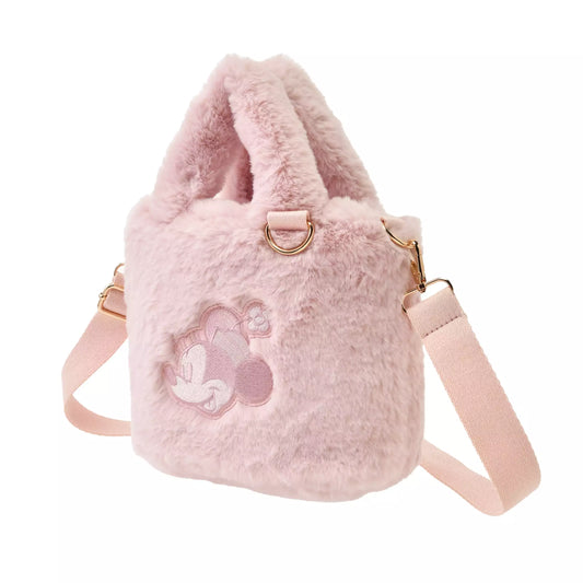 "Pre Order" HKDL - Minnie Mouse 2WAY Fur Tote