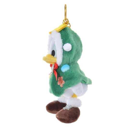 HKDL - Donald Duck Christmas Tree Fashion Plush Keychain, Disney Christmas 2025【Ready Stock】